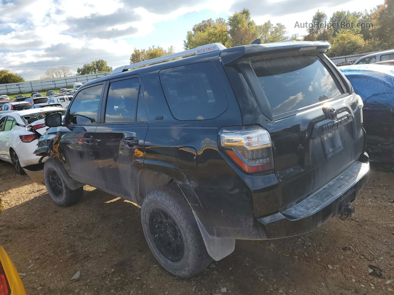 2017 Toyota 4runner Sr5/sr5 Premium Black vin: JTEBU5JR7H5444185