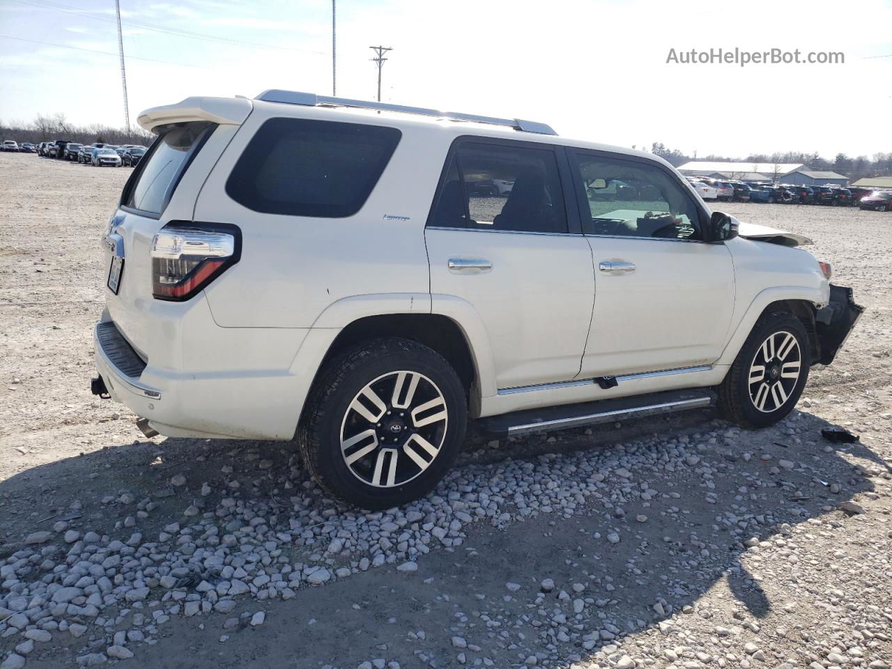 2017 Toyota 4runner Sr5/sr5 Premium White vin: JTEBU5JR7H5455929