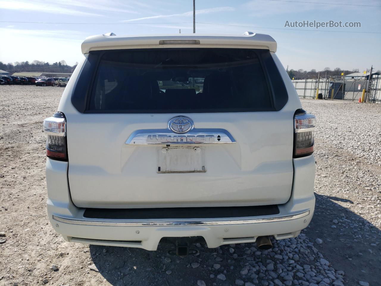 2017 Toyota 4runner Sr5/sr5 Premium White vin: JTEBU5JR7H5455929