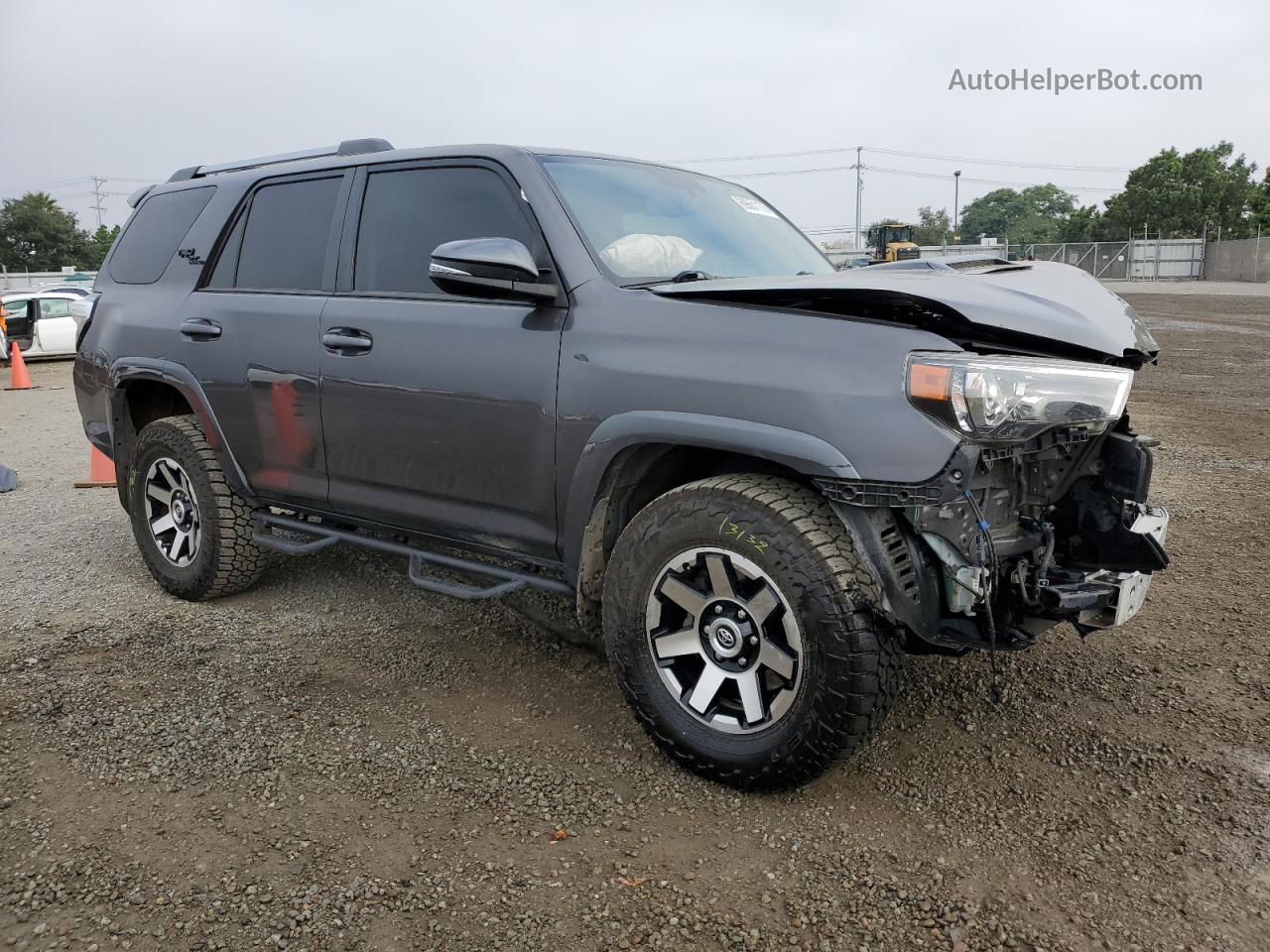 2017 Toyota 4runner Sr5/sr5 Premium Gray vin: JTEBU5JR7H5469751