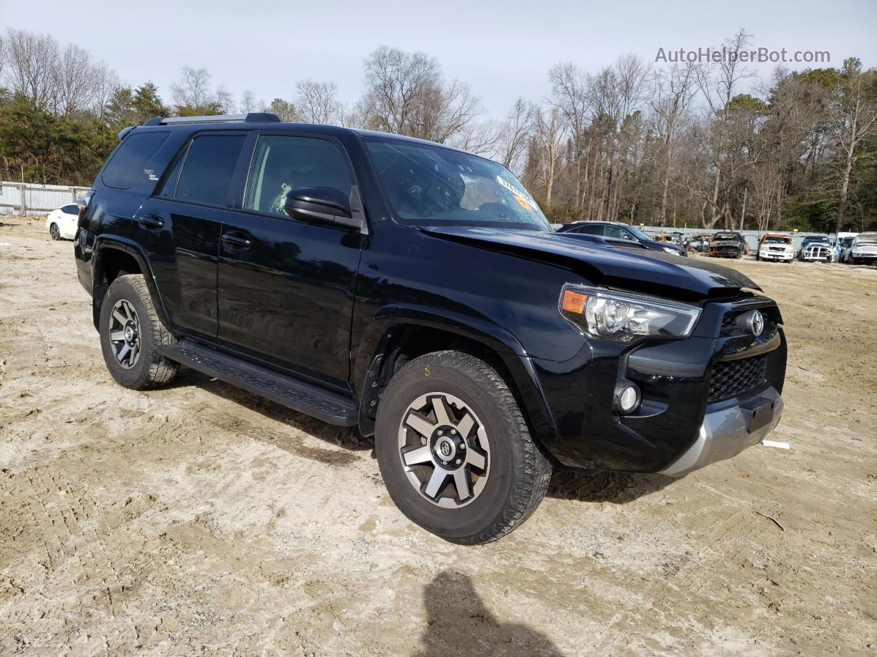 2017 Toyota 4runner Sr5/sr5 Premium Black vin: JTEBU5JR7H5478997