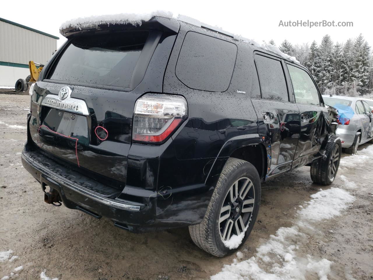 2017 Toyota 4runner Sr5/sr5 Premium Black vin: JTEBU5JR7H5482273