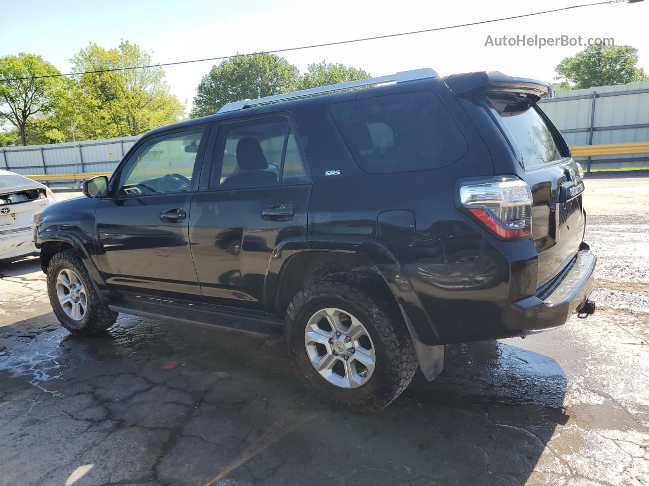 2014 Toyota 4runner Sr5 Black vin: JTEBU5JR8E5157241