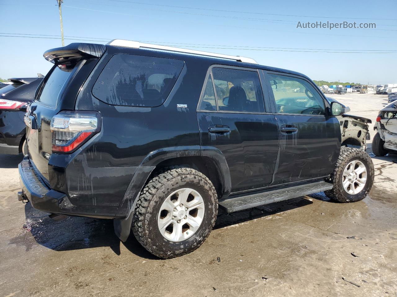 2014 Toyota 4runner Sr5 Black vin: JTEBU5JR8E5157241