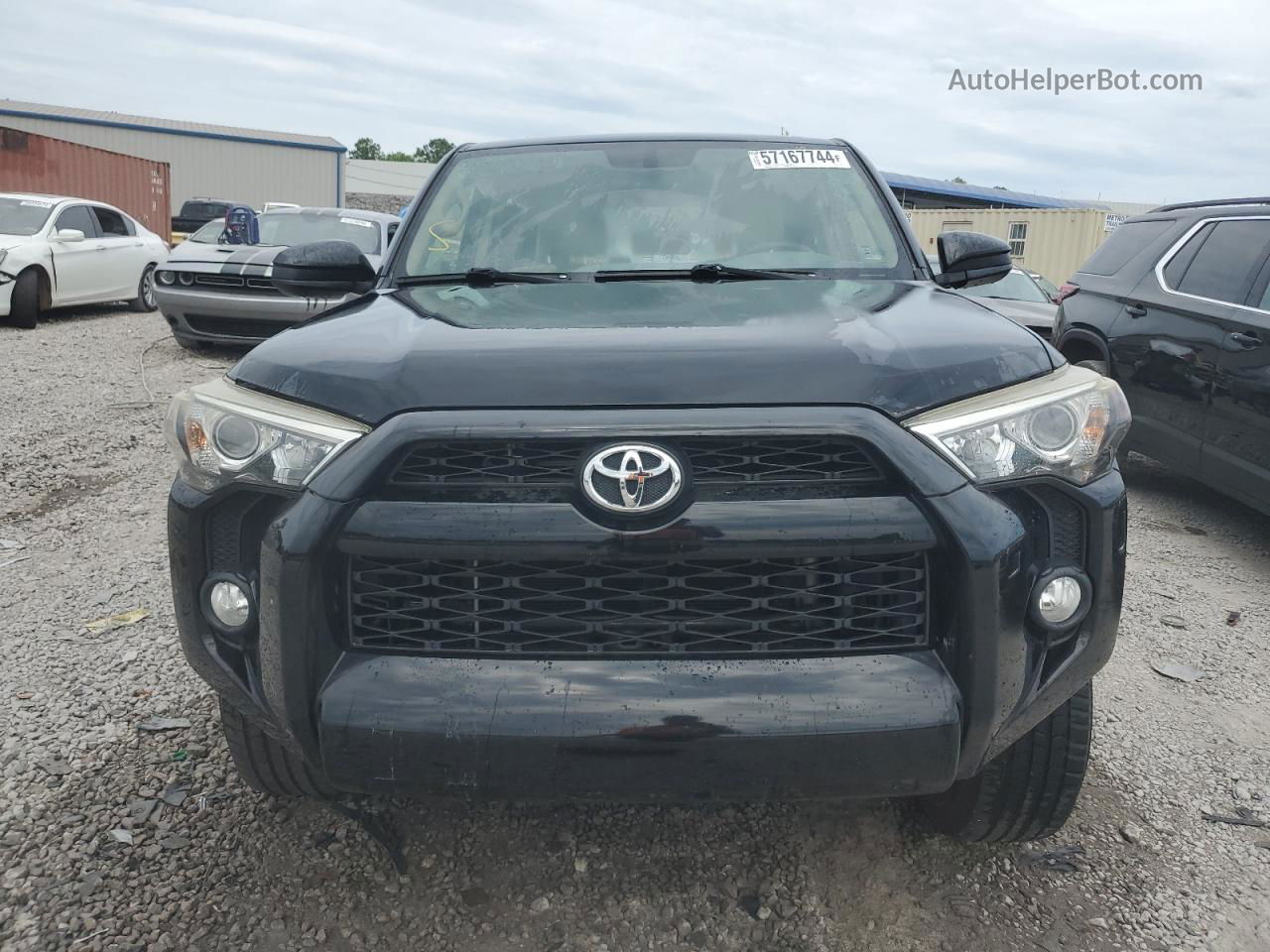 2014 Toyota 4runner Sr5 Черный vin: JTEBU5JR8E5172080