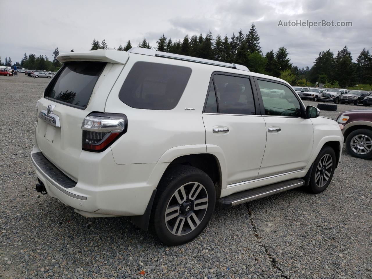 2017 Toyota 4runner Sr5/sr5 Premium White vin: JTEBU5JR8H5411664