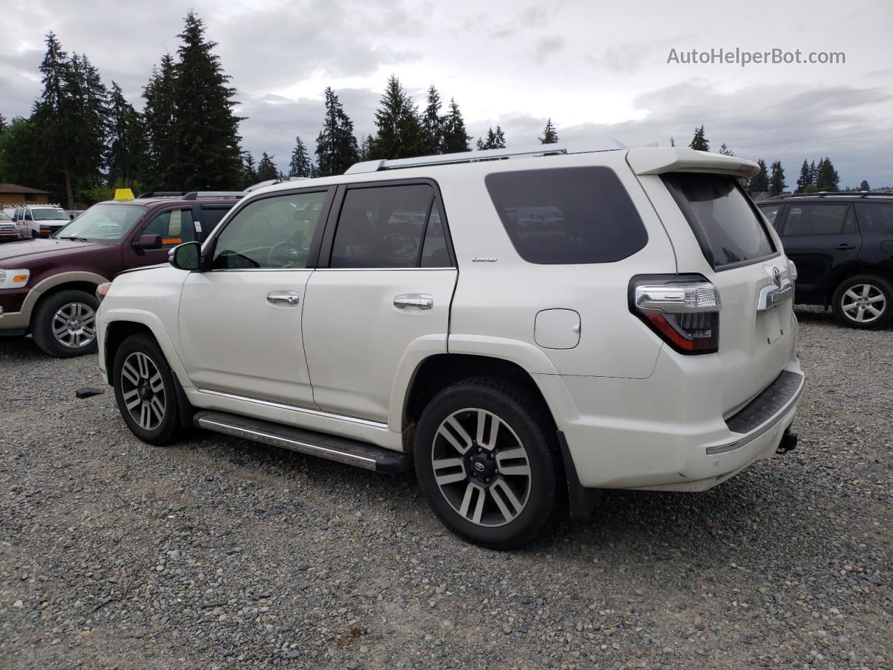 2017 Toyota 4runner Sr5/sr5 Premium White vin: JTEBU5JR8H5411664