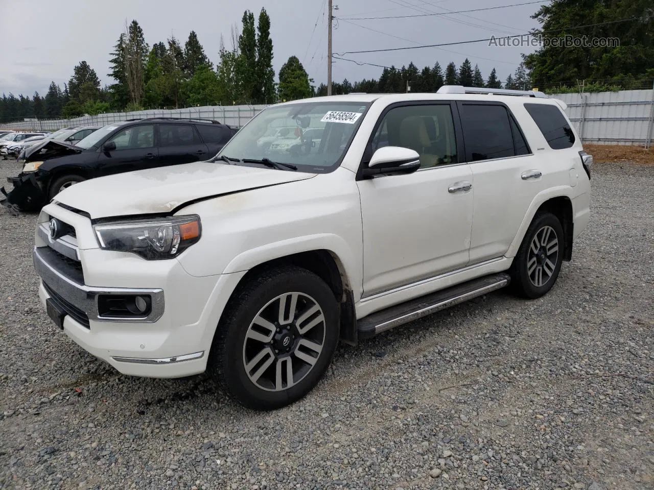 2017 Toyota 4runner Sr5/sr5 Premium White vin: JTEBU5JR8H5411664