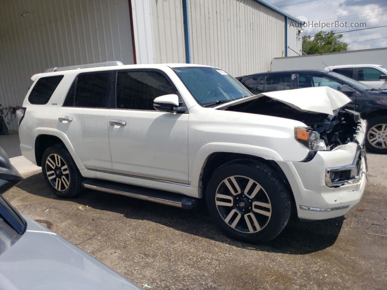 2017 Toyota 4runner Sr5/sr5 Premium White vin: JTEBU5JR8H5415262