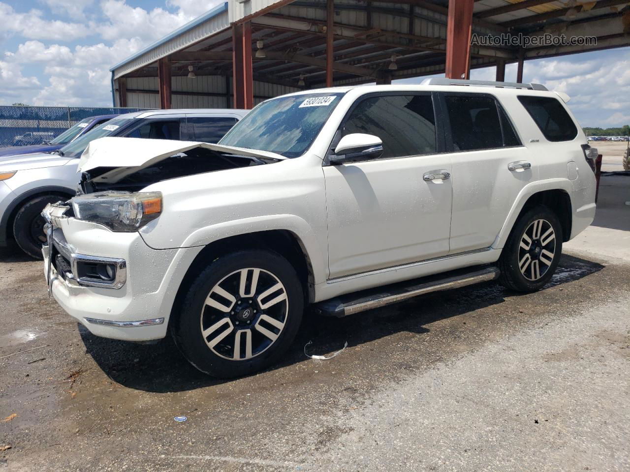 2017 Toyota 4runner Sr5/sr5 Premium Белый vin: JTEBU5JR8H5415262