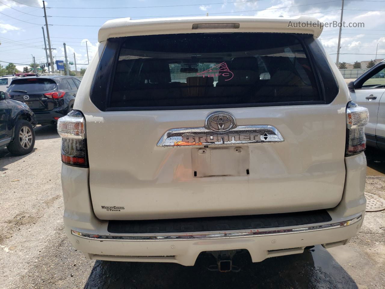 2017 Toyota 4runner Sr5/sr5 Premium White vin: JTEBU5JR8H5415262