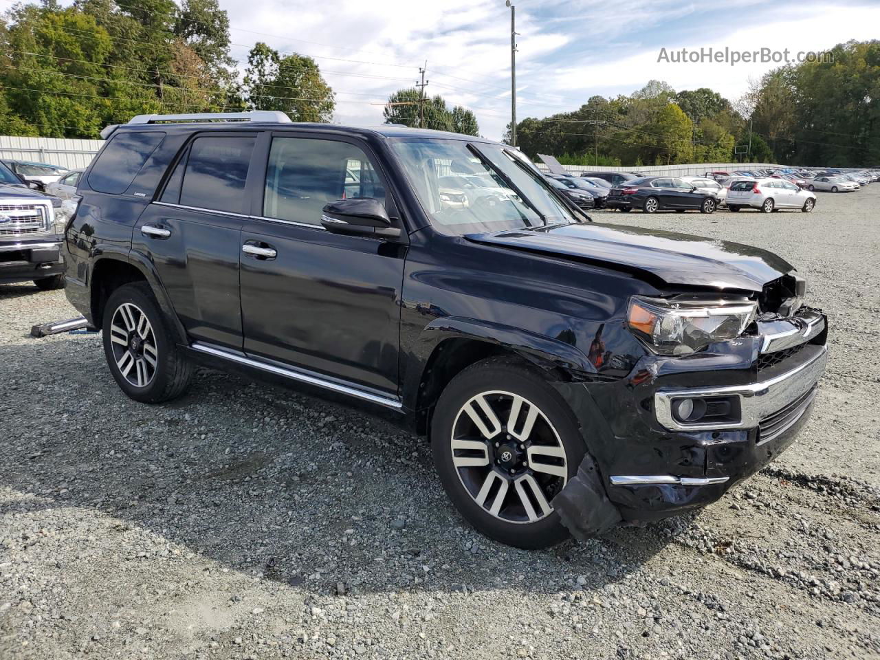 2017 Toyota 4runner Sr5/sr5 Premium Black vin: JTEBU5JR8H5446124