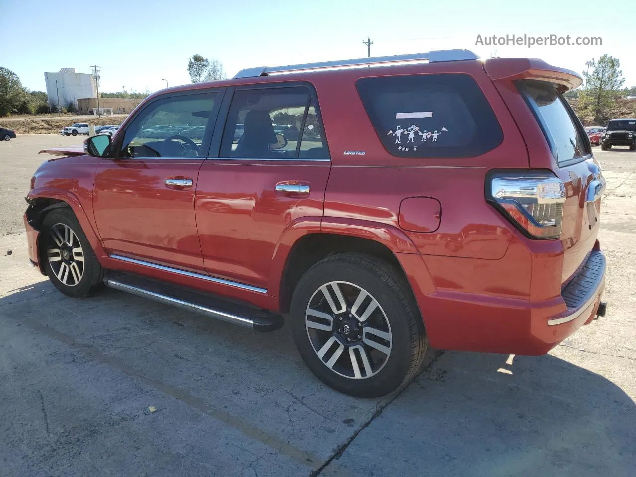 2017 Toyota 4runner Sr5/sr5 Premium Red vin: JTEBU5JR8H5457446