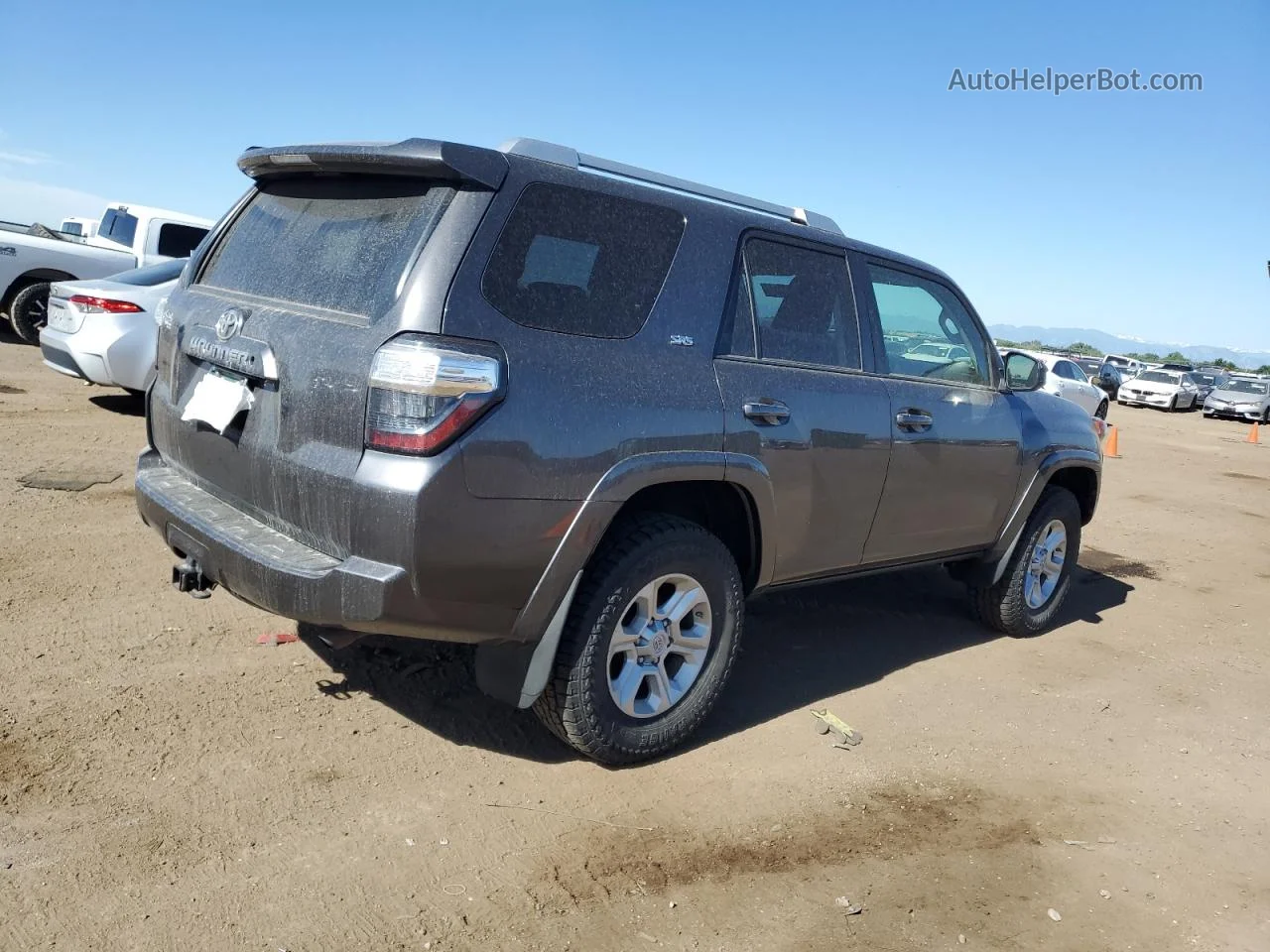 2014 Toyota 4runner Sr5 Gray vin: JTEBU5JR9E5185887