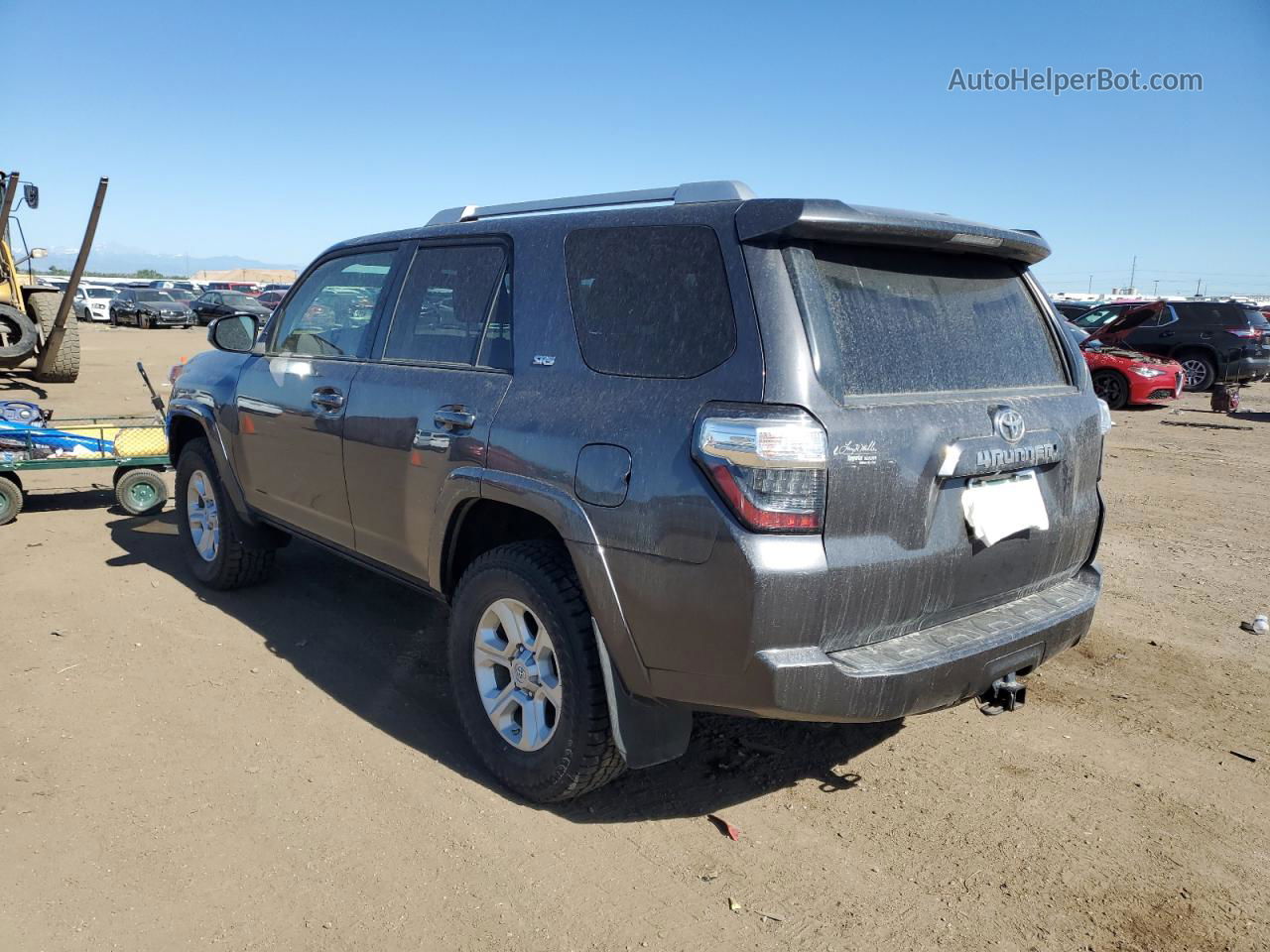 2014 Toyota 4runner Sr5 Gray vin: JTEBU5JR9E5185887