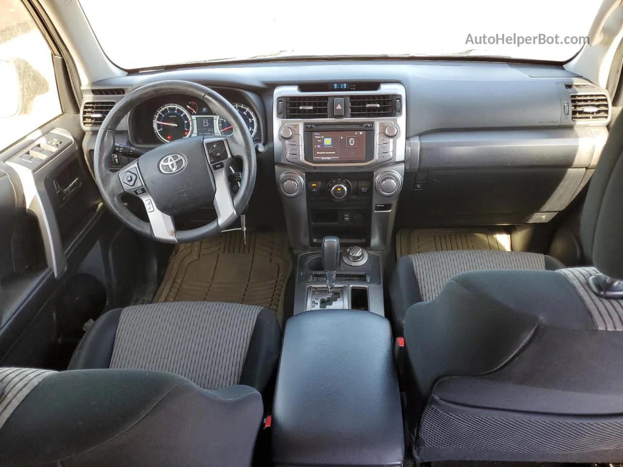 2014 Toyota 4runner Sr5 Серый vin: JTEBU5JR9E5185887