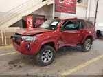 2014 Toyota 4runner Sr5 Red vin: JTEBU5JR9E5189096