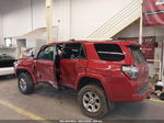 2014 Toyota 4runner Sr5 Red vin: JTEBU5JR9E5189096