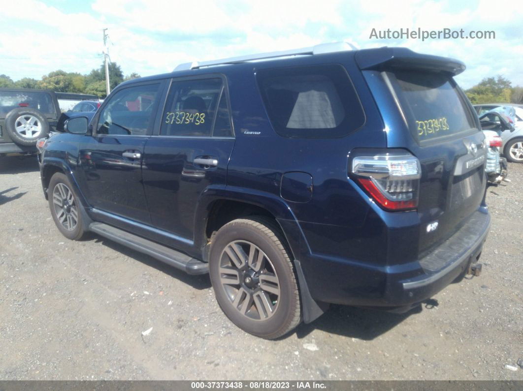 2017 Toyota 4runner Sr5 Blue vin: JTEBU5JR9H5419661