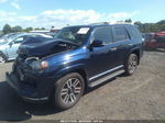 2017 Toyota 4runner Sr5 Синий vin: JTEBU5JR9H5419661