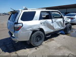 2017 Toyota 4runner Sr5 Premium Silver vin: JTEBU5JR9H5434676