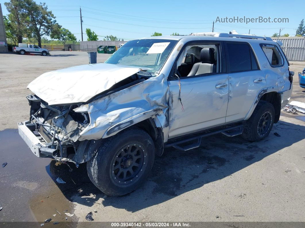 2017 Toyota 4runner Sr5 Premium Silver vin: JTEBU5JR9H5434676