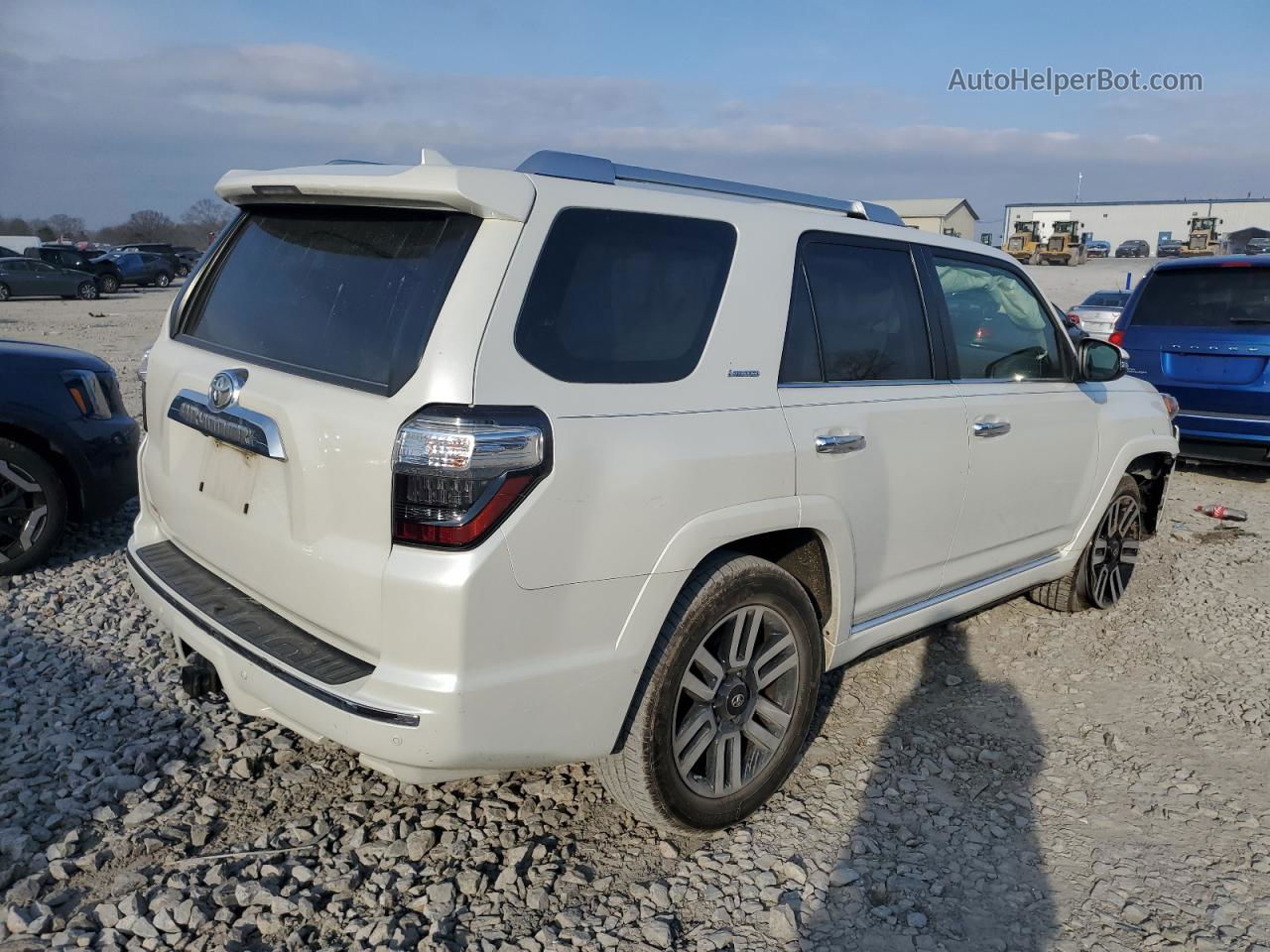 2017 Toyota 4runner Sr5/sr5 Premium White vin: JTEBU5JR9H5435178