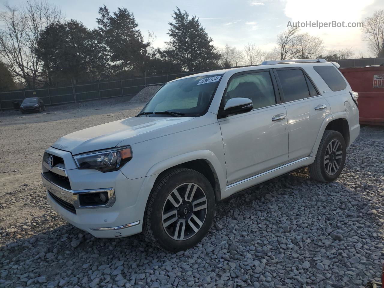 2017 Toyota 4runner Sr5/sr5 Premium Белый vin: JTEBU5JR9H5435178