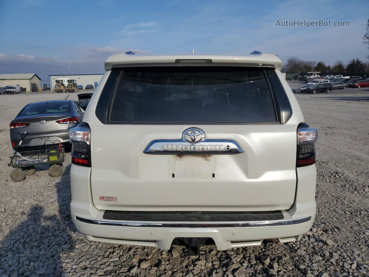 2017 Toyota 4runner Sr5/sr5 Premium White vin: JTEBU5JR9H5435178