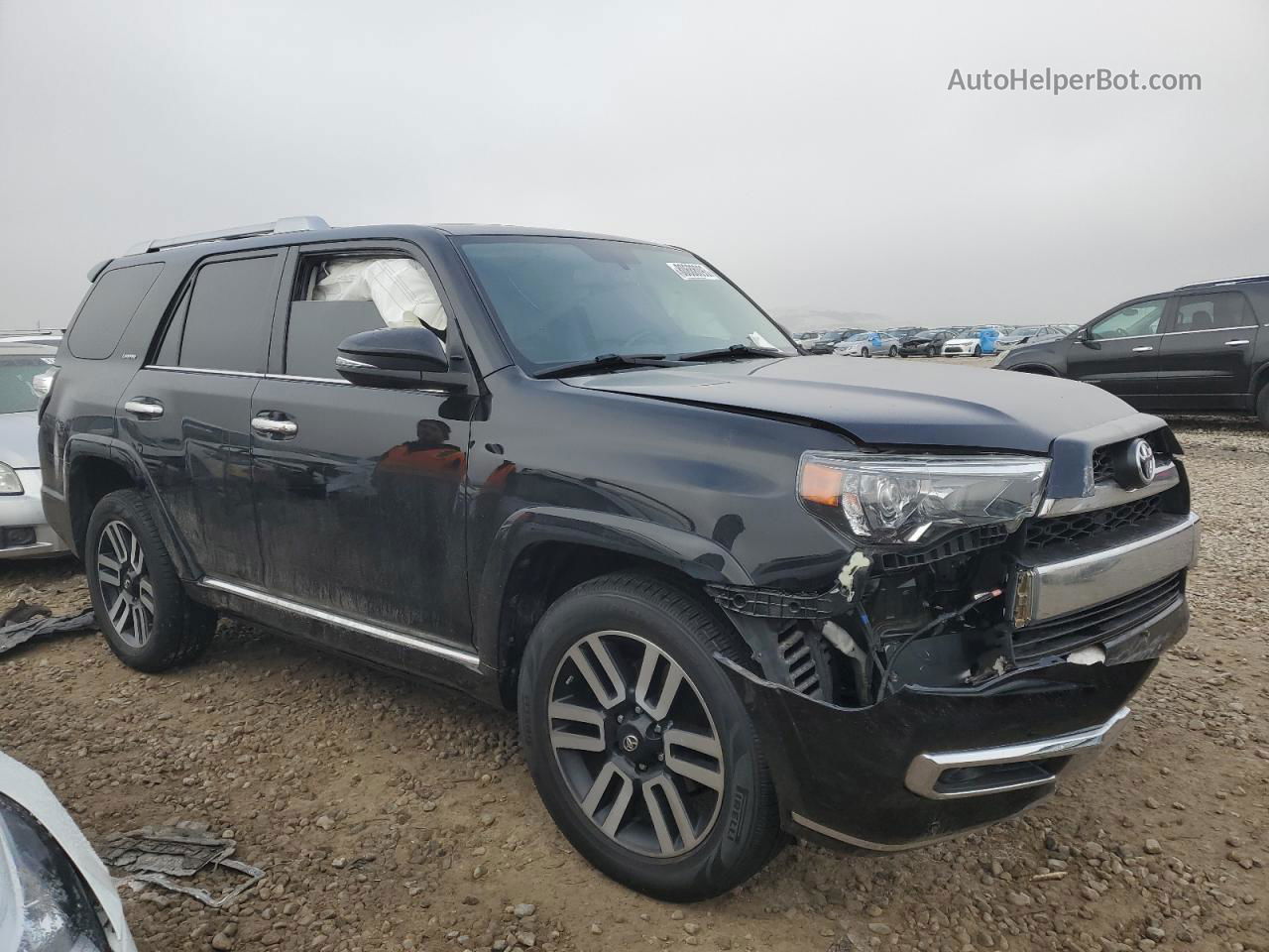 2017 Toyota 4runner Sr5/sr5 Premium Black vin: JTEBU5JR9H5438758