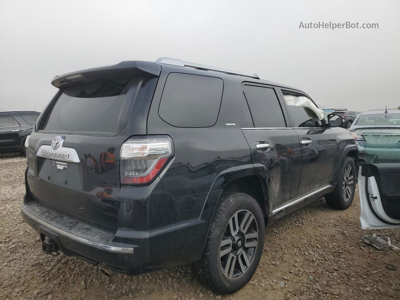 2017 Toyota 4runner Sr5/sr5 Premium Black vin: JTEBU5JR9H5438758