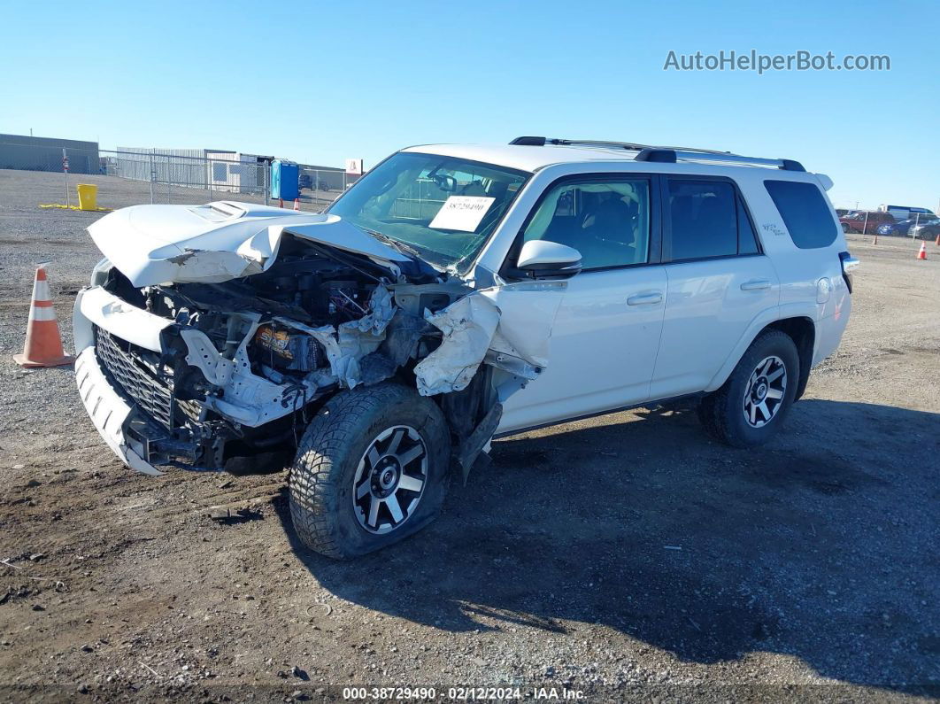 2017 Toyota 4runner Trd Off Road Premium White vin: JTEBU5JR9H5445614