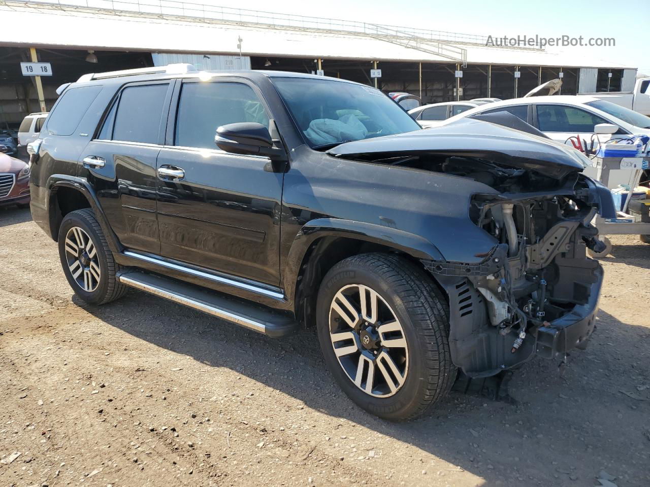 2017 Toyota 4runner Sr5/sr5 Premium Black vin: JTEBU5JR9H5456581