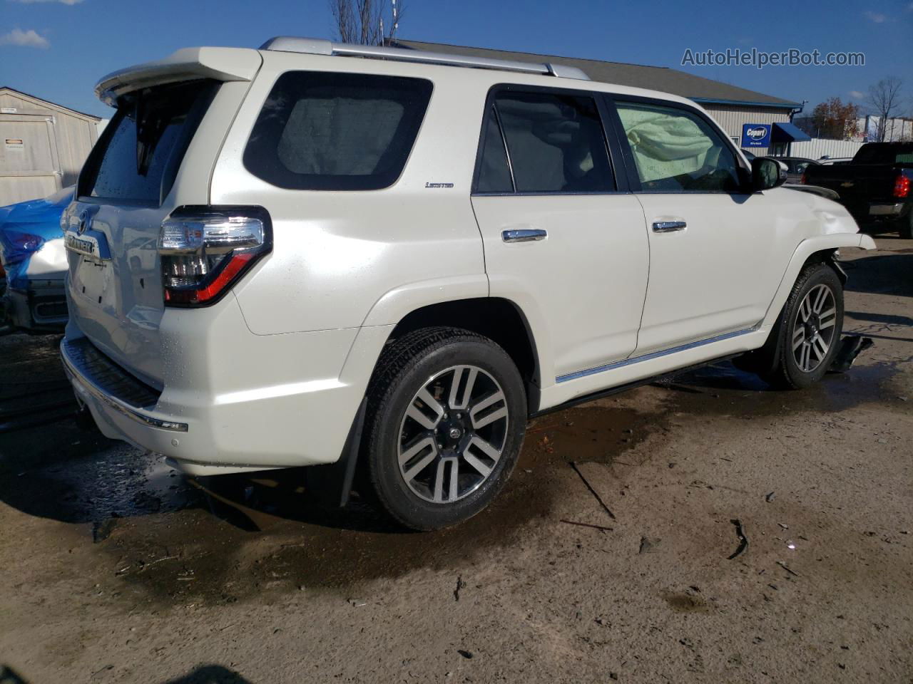 2017 Toyota 4runner Sr5/sr5 Premium White vin: JTEBU5JR9H5462624