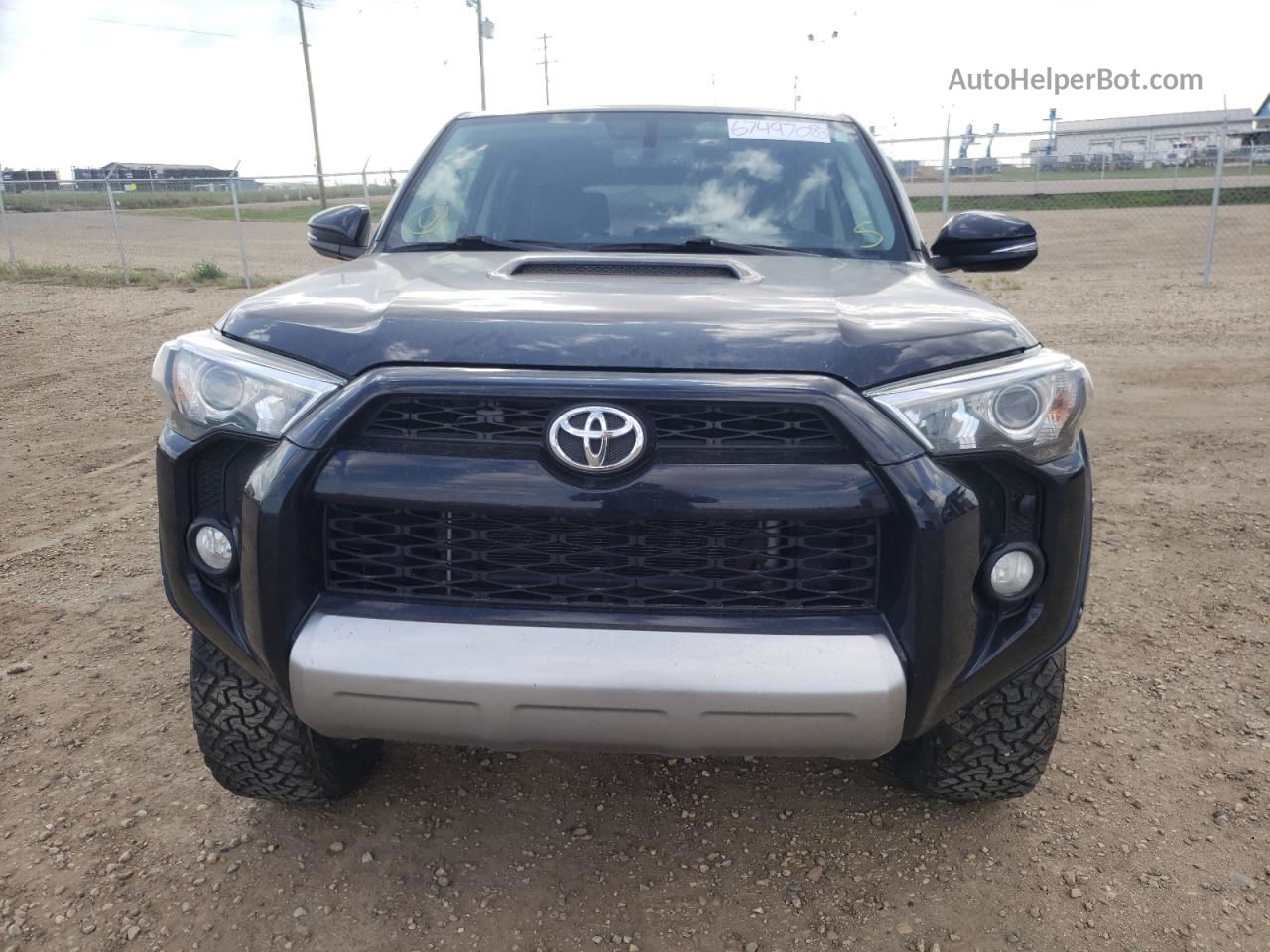 2017 Toyota 4runner Sr5/sr5 Premium Черный vin: JTEBU5JR9H5465989