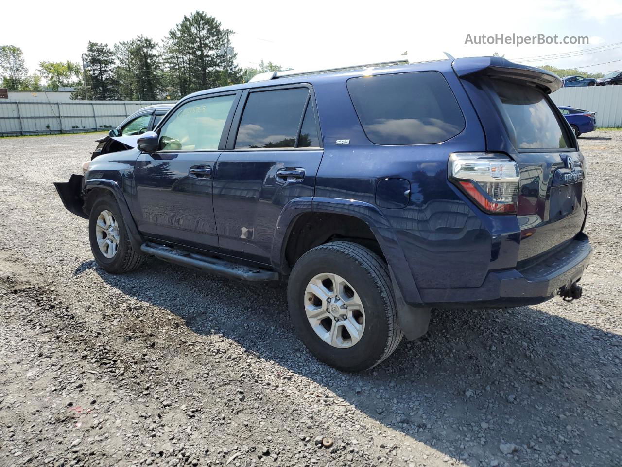 2017 Toyota 4runner Sr5/sr5 Premium Blue vin: JTEBU5JR9H5480640