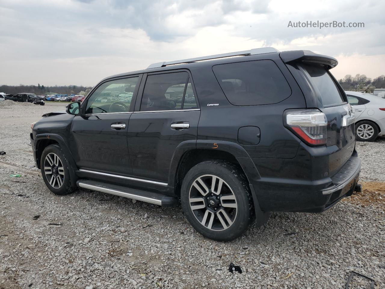 2014 Toyota 4runner Sr5 Black vin: JTEBU5JRXE5193030