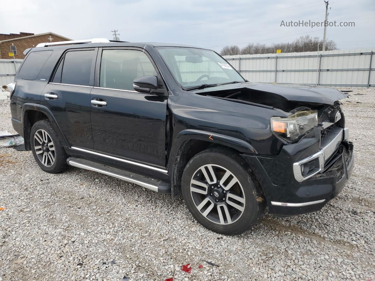 2014 Toyota 4runner Sr5 Black vin: JTEBU5JRXE5193030