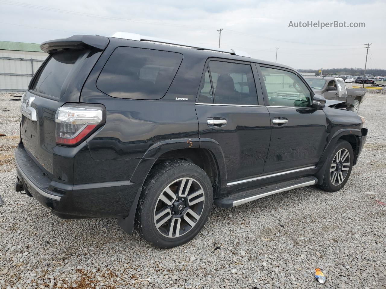 2014 Toyota 4runner Sr5 Black vin: JTEBU5JRXE5193030