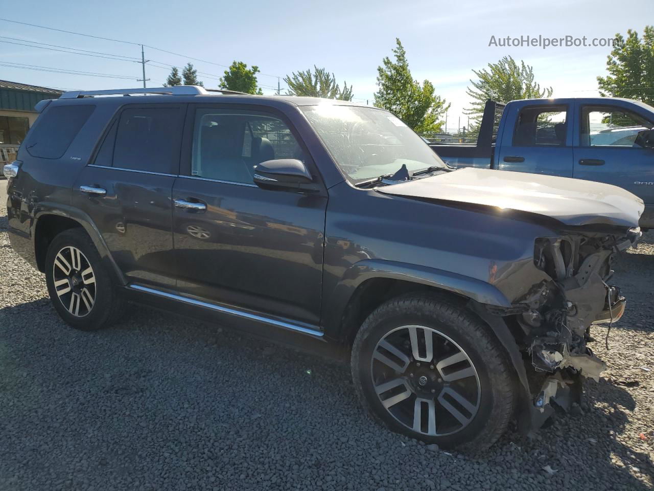 2017 Toyota 4runner Sr5/sr5 Premium Charcoal vin: JTEBU5JRXH5409544