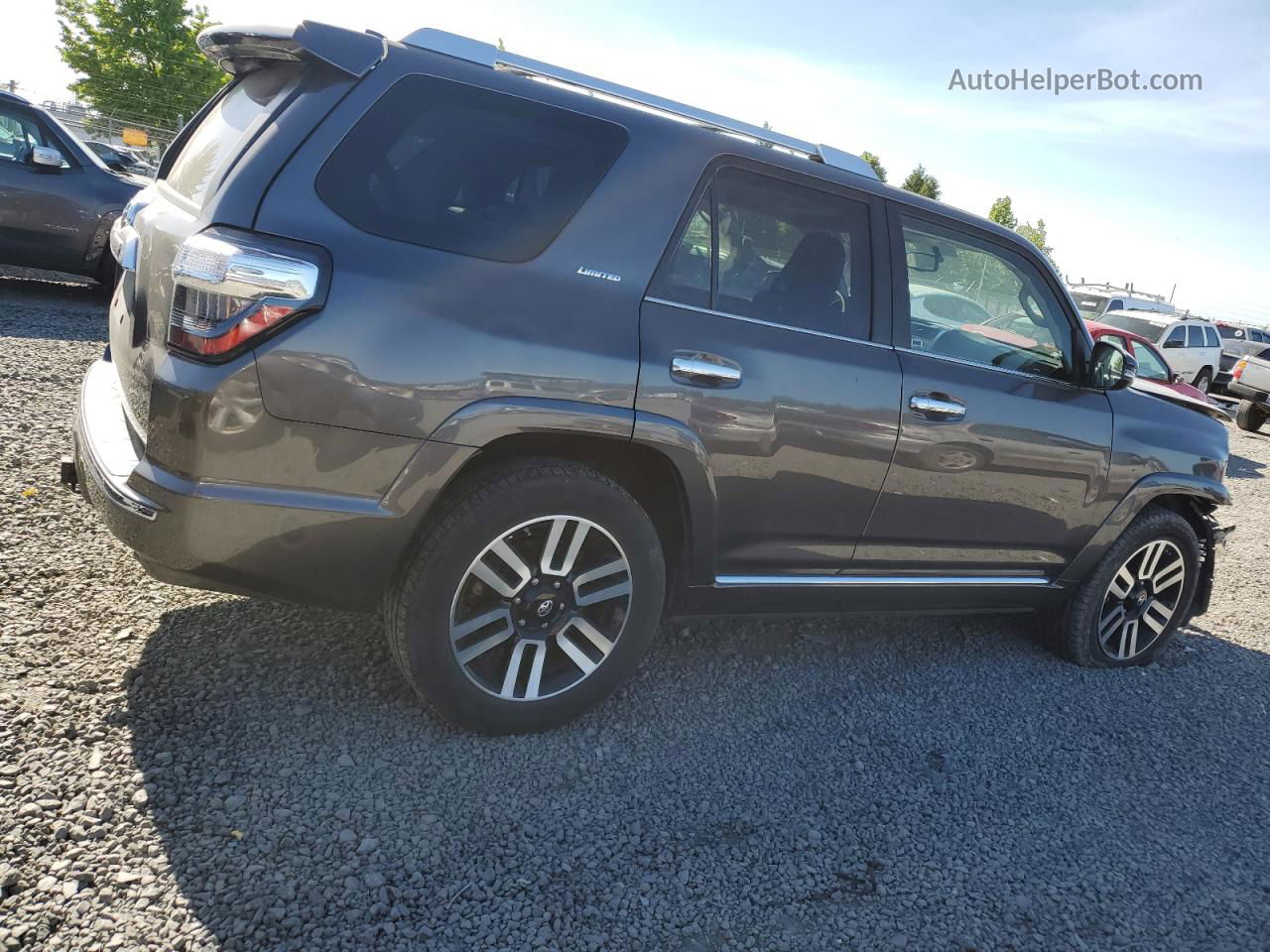 2017 Toyota 4runner Sr5/sr5 Premium Charcoal vin: JTEBU5JRXH5409544