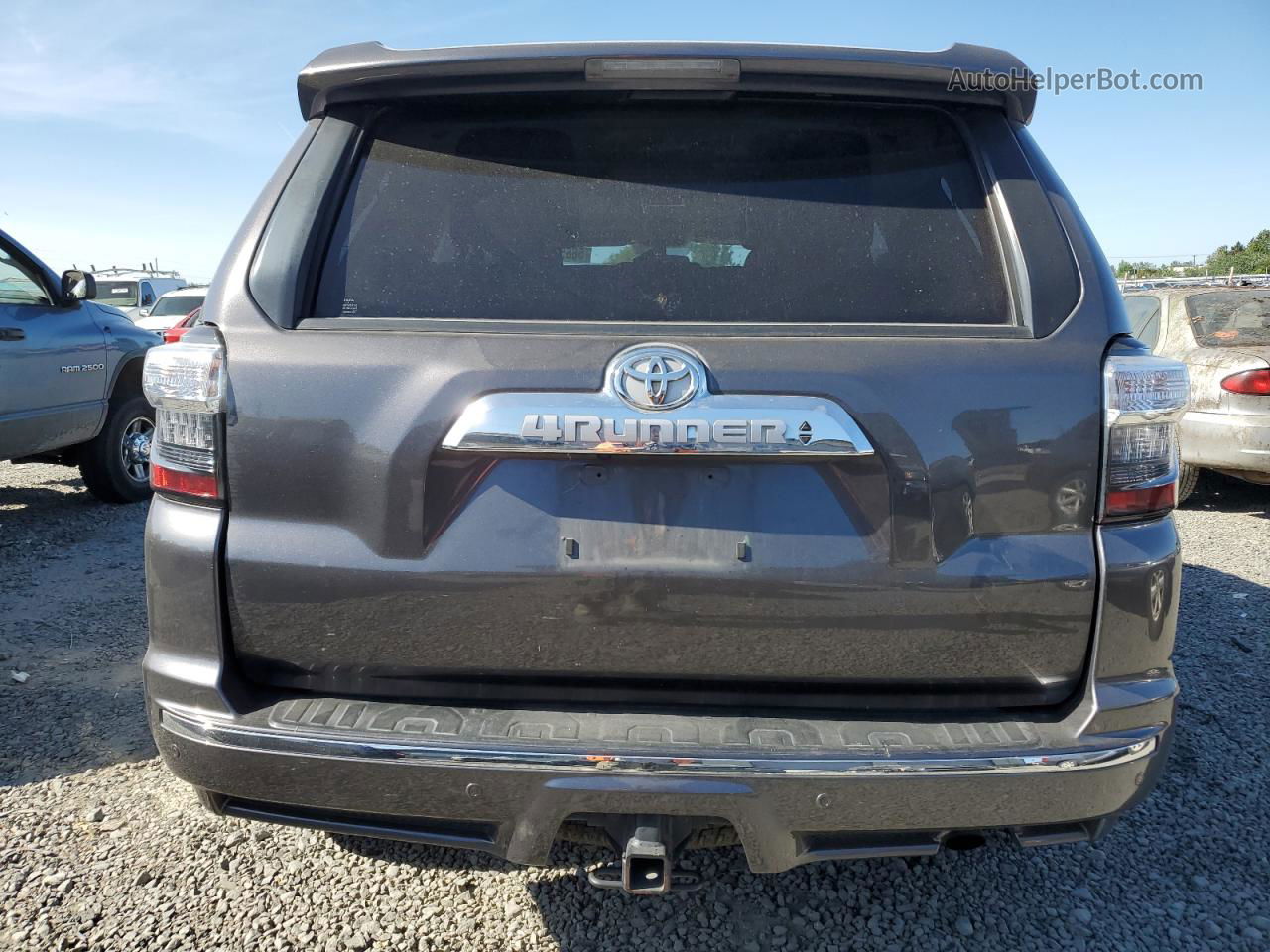 2017 Toyota 4runner Sr5/sr5 Premium Charcoal vin: JTEBU5JRXH5409544