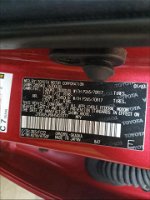 2017 Toyota 4runner Sr5/sr5 Premium Красный vin: JTEBU5JRXH5423377