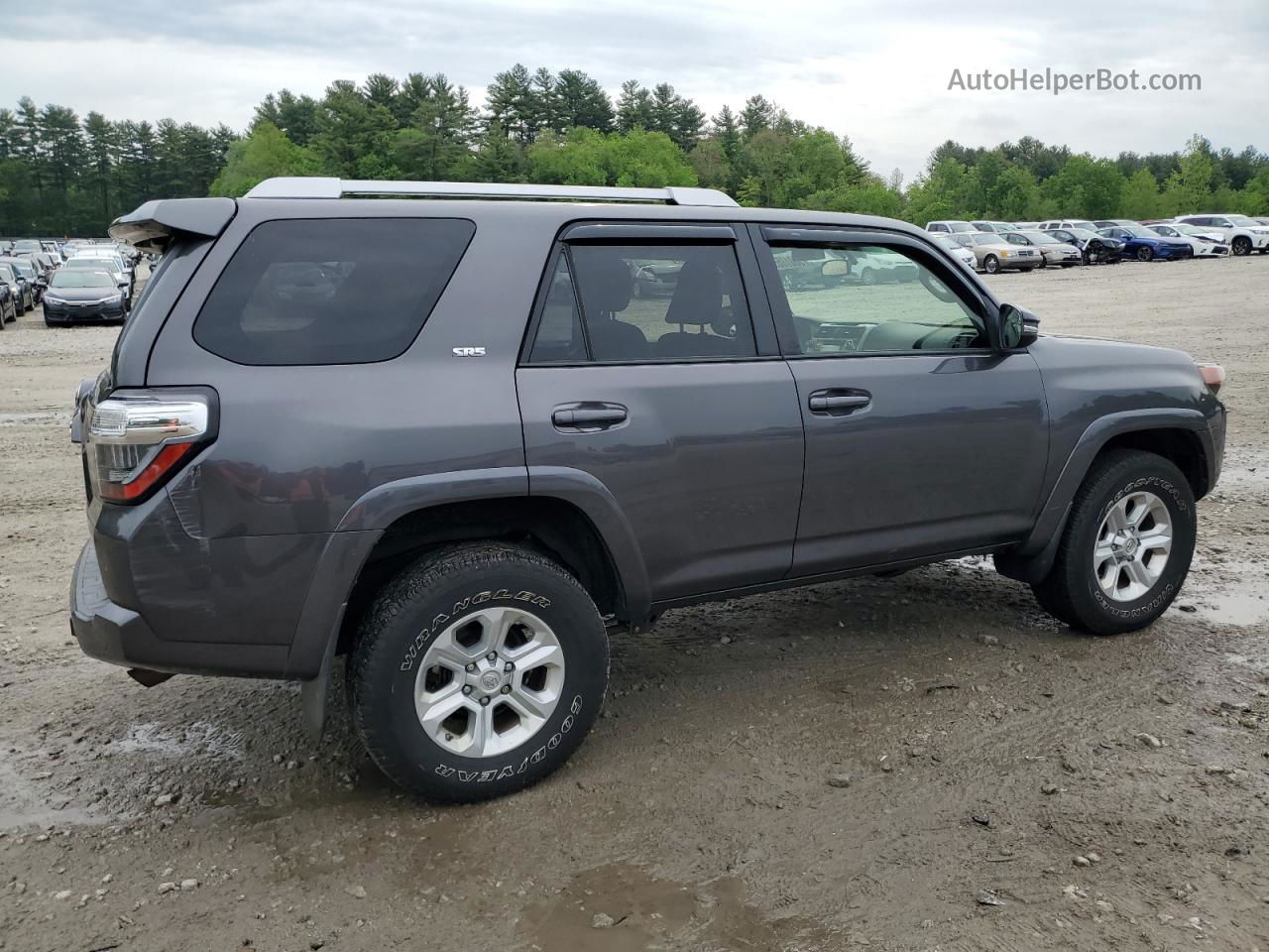 2017 Toyota 4runner Sr5/sr5 Premium Gray vin: JTEBU5JRXH5428482