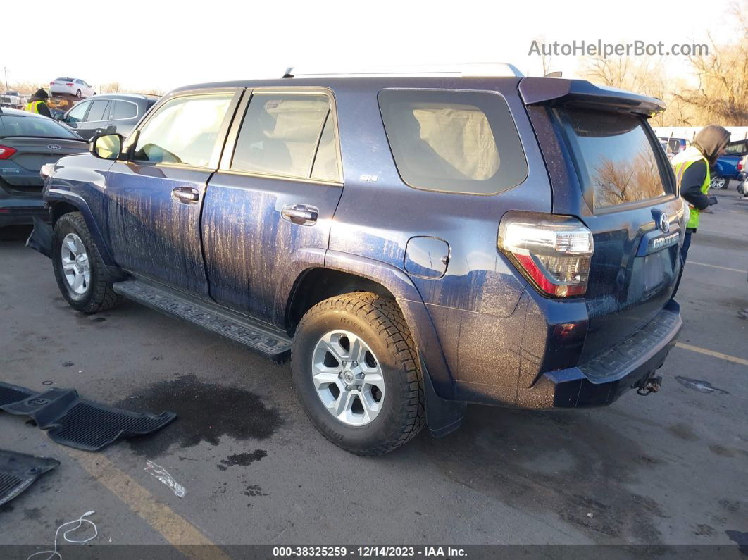 2017 Toyota 4runner Sr5 Dark Blue vin: JTEBU5JRXH5428935