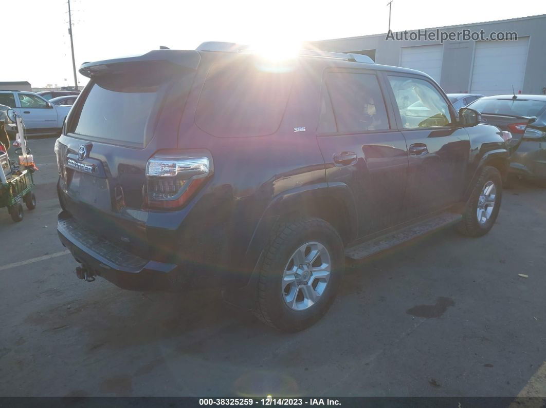 2017 Toyota 4runner Sr5 Dark Blue vin: JTEBU5JRXH5428935