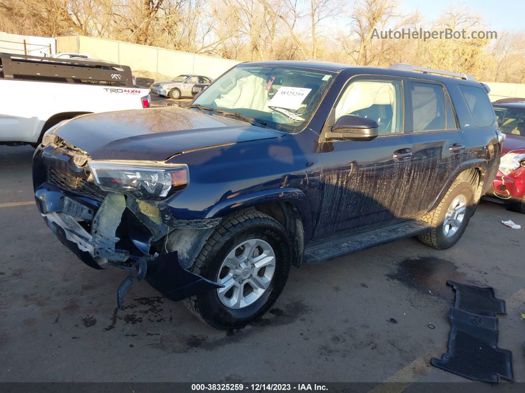 2017 Toyota 4runner Sr5 Dark Blue vin: JTEBU5JRXH5428935