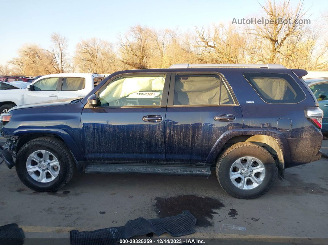 2017 Toyota 4runner Sr5 Dark Blue vin: JTEBU5JRXH5428935