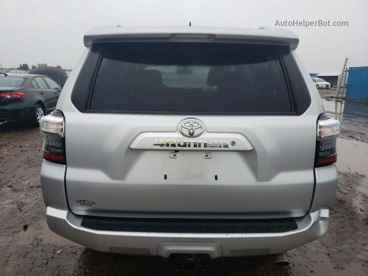 2017 Toyota 4runner Sr5/sr5 Premium Silver vin: JTEBU5JRXH5443998