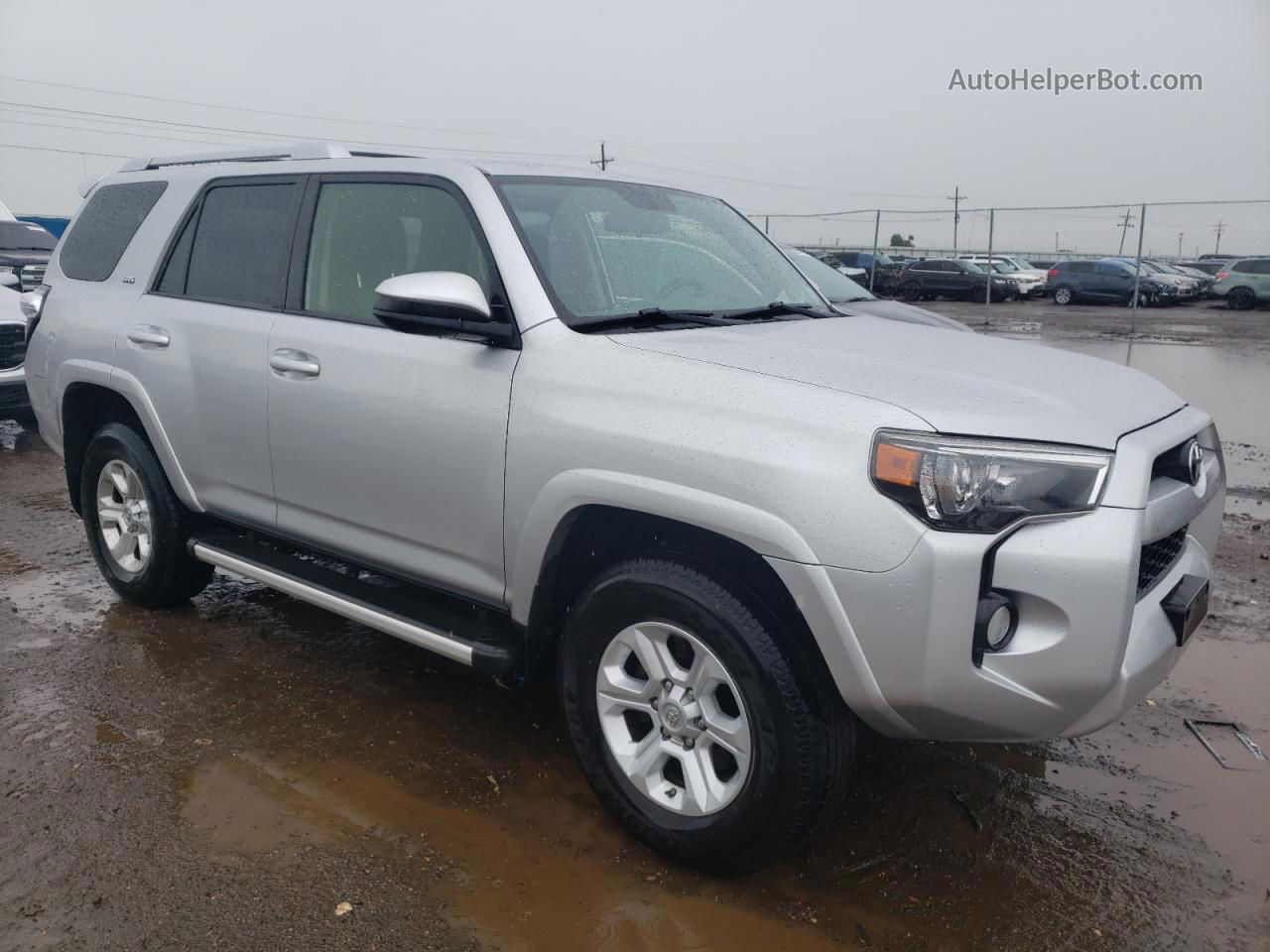 2017 Toyota 4runner Sr5/sr5 Premium Silver vin: JTEBU5JRXH5443998